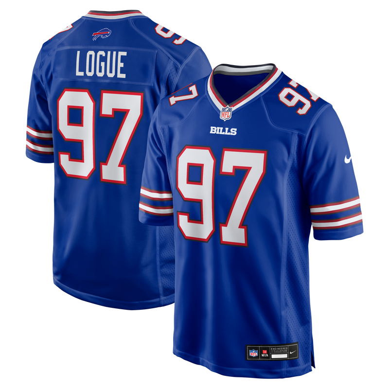 Buffalo Bills Zion Logue Royal jersey – view 1