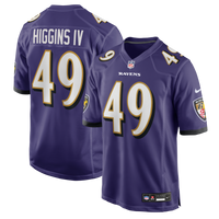 Baltimore Ravens Jay Higgins IV Purple jersey – view 1