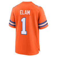 Denver Broncos Jason Elam Orange jersey – view 4