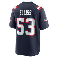 New England Patriots Christian Elliss Navy jersey – view 4