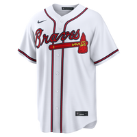 Atlanta Braves Nike White Home Stadium Custom Jersey