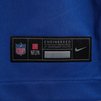 New York Giants Malachi Fields Nike Royal Team Game Jersey
