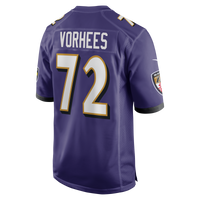 Baltimore Ravens Andrew Vorhees Purple jersey – view 3