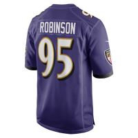 Baltimore Ravens Tavius Robinson Purple jersey – view 3