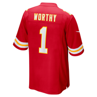 Kansas City Chiefs Xavier Worthy Red jersey – view 3