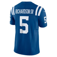 Indianapolis Colts Anthony Richardson Sr. Royal jersey – view 4