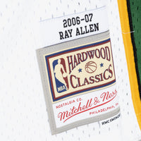 Seattle Supersonics Mitchell & Ness Ray Allen 2006 Swingman Authentic Jersey - White