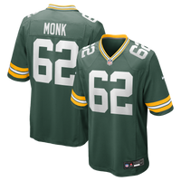 Green Bay Packers Jacob Monk Green jersey – view 1