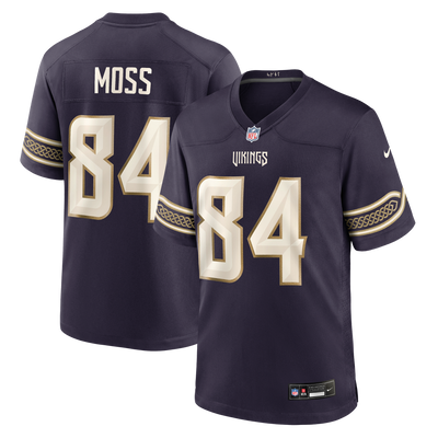 Minnesota Vikings Randy Moss Nike Purple 2026 Rivalries Collection Game Jersey