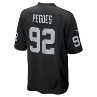 Las Vegas Raiders JJ Pegues Black jersey – view 3