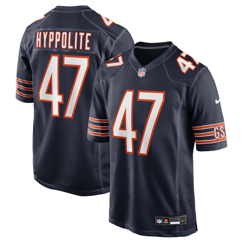 Chicago Bears Ruben Hyppolite II Navy jersey – view 1