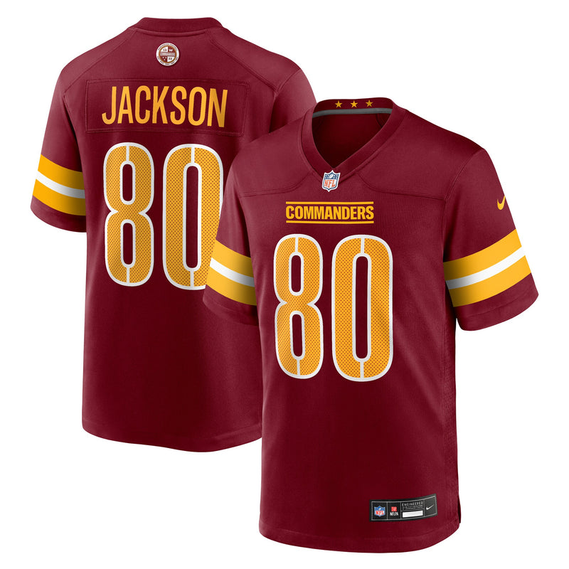Washington Commanders Tyree Jackson Burgundy jersey – view 1
