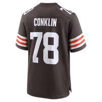 Cleveland Browns Jack Conklin Brown jersey – view 3