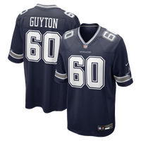 Dallas Cowboys Tyler Guyton Navy jersey – view 1