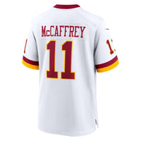 Washington Commanders Luke McCaffrey White jersey – view 4