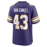 Minnesota Vikings Andrew Van Ginkel Purple jersey – view 4