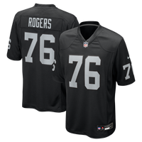 Las Vegas Raiders Caleb Rogers Black jersey – view 1
