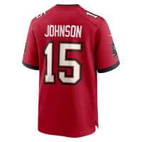 Tampa Bay Buccaneers Tez Johnson Red jersey – view 3