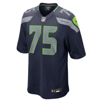 Seattle Seahawks Anthony Bradford Navy jersey – view 3