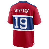 New York Giants Jameis Winston Red jersey – view 4