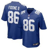 New York Giants Thomas Fidone II Royal jersey – view 1