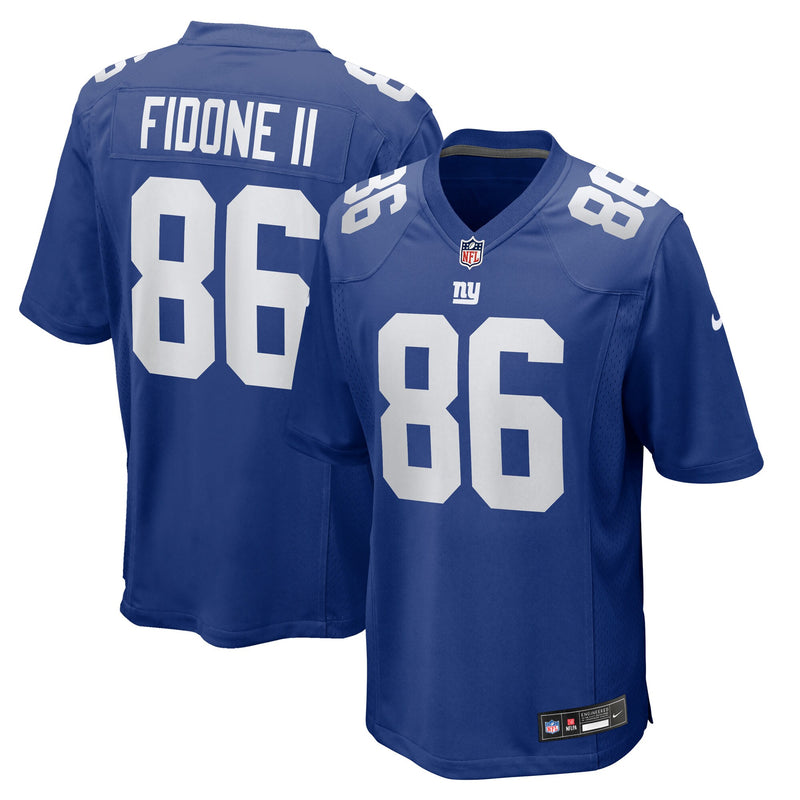 New York Giants Thomas Fidone II Royal jersey – view 1