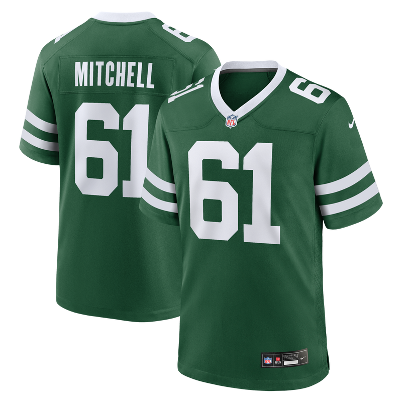 New York Jets Max Mitchell Green jersey – view 1