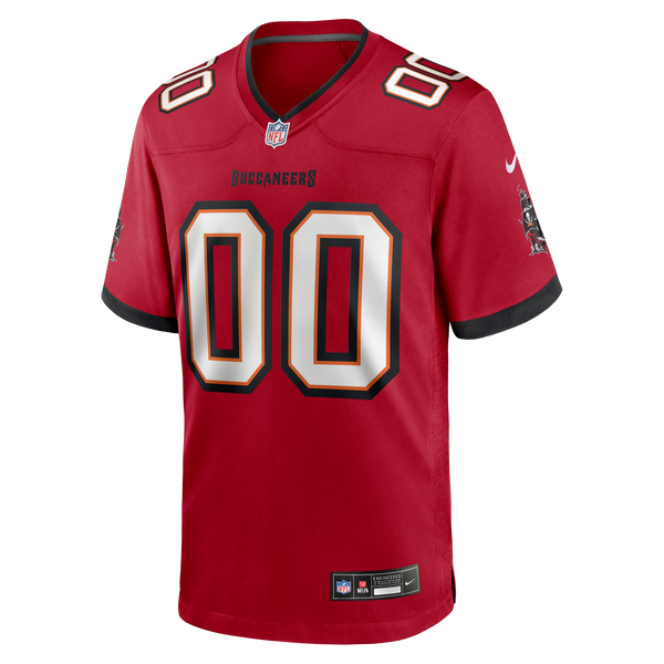 Nike Red Tampa Bay Buccaneers Team Custom Game Jersey