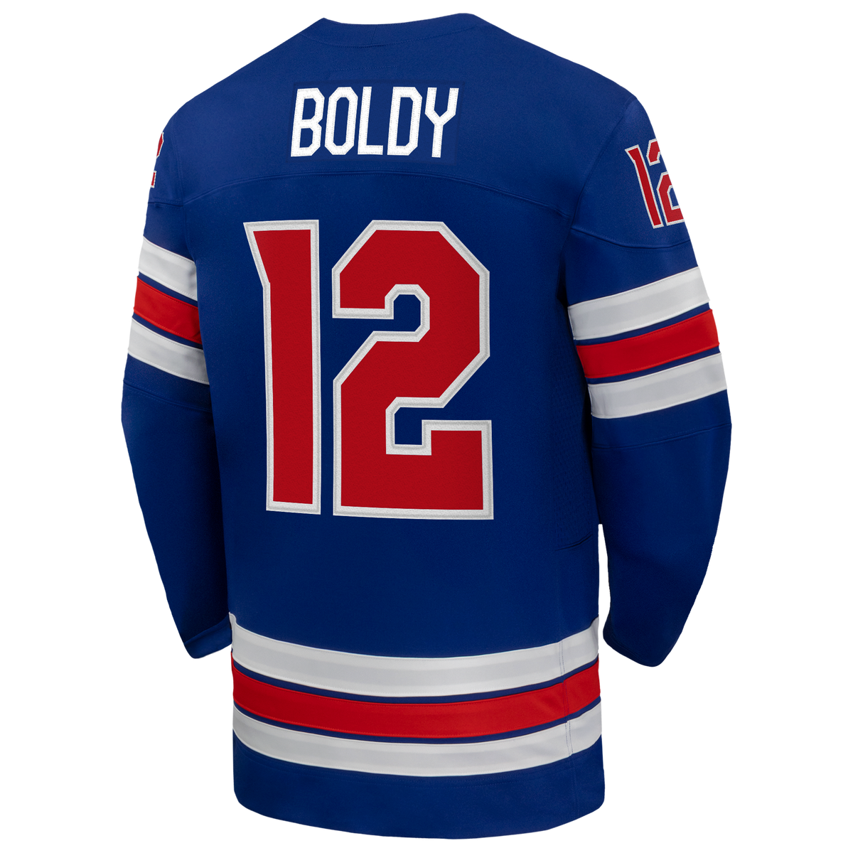 US Hockey Matthew Boldy Nike Royal 2026 Home Replica Jersey