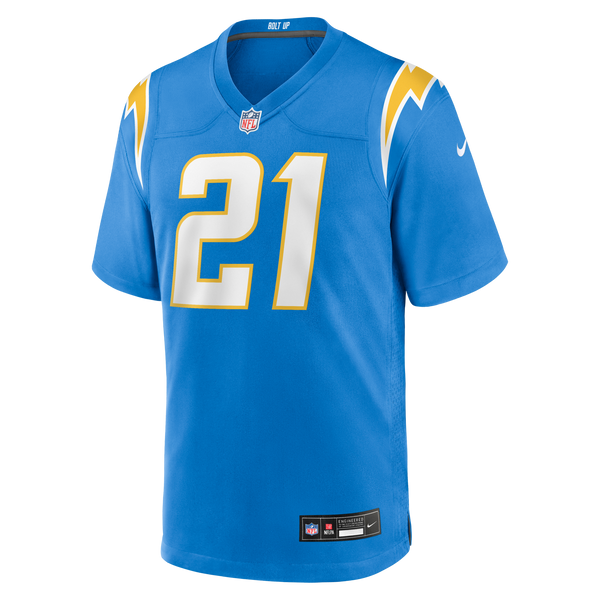 Los Angeles Chargers John Hadl Nike Powder Blue Game Retired Player Jersey