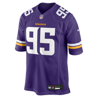 Minnesota Vikings Caleb Banks Purple jersey – view 3