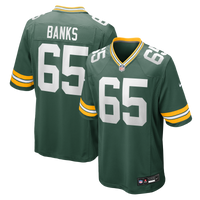 Green Bay Packers Aaron Banks Green jersey – view 1
