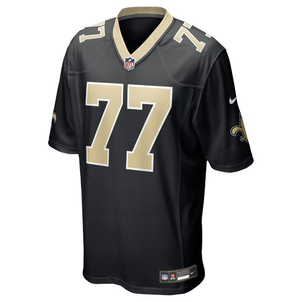 New Orleans Saints Dillon Radunz Nike Black Team Game Jersey