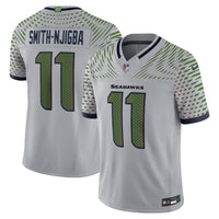 Seattle Seahawks Jaxon Smith-Njigba Gray jersey – view 2