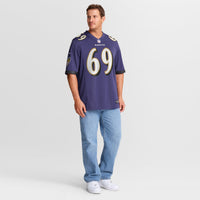 Baltimore Ravens Josh Tupou Purple jersey – view 7