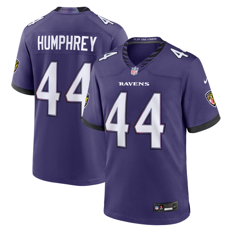 Baltimore Ravens Marlon Humphrey Purple jersey – view 1