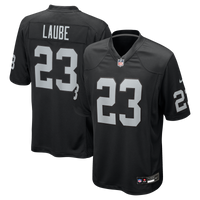 Las Vegas Raiders Dylan Laube Black jersey – view 1