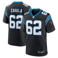 Carolina Panthers Chandler Zavala Black jersey – view 2