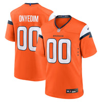Denver Broncos Tyler Onyedim Orange jersey – view 1