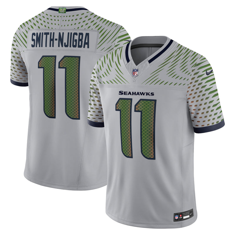 Seattle Seahawks Jaxon Smith-Njigba Gray jersey – view 1