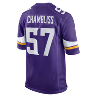 Minnesota Vikings Chaz Chambliss Purple jersey – view 3
