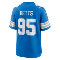 Detroit Lions Mathieu Betts Blue jersey – view 3