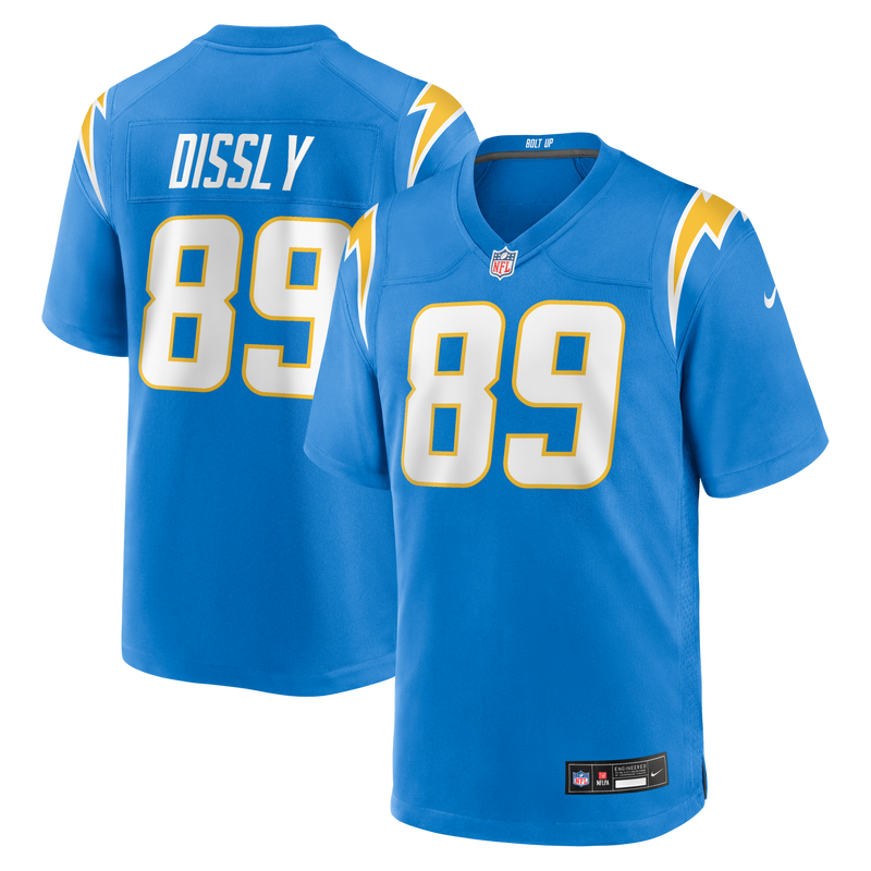 Los Angeles Chargers Will Dissly jersey – view 1