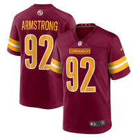 Washington Commanders Dorance Armstrong Burgundy jersey – view 1