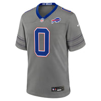 Buffalo Bills Keon Coleman Gray jersey – view 3
