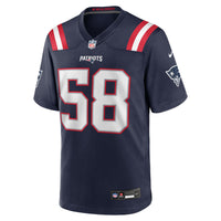 New England Patriots Jared Wilson Navy jersey – view 3