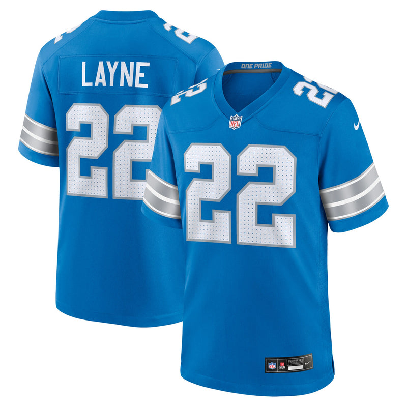 Detroit Lions Bobby Layne Blue jersey – view 1