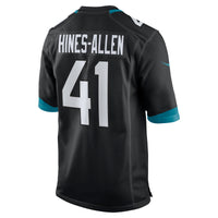 Jacksonville Jaguars Josh Hines-Allen Black jersey – view 4