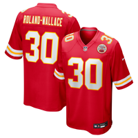 Kansas City Chiefs Chris Roland-Wallace Red jersey – view 1