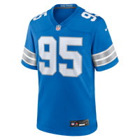 Detroit Lions Mathieu Betts Blue jersey – view 2